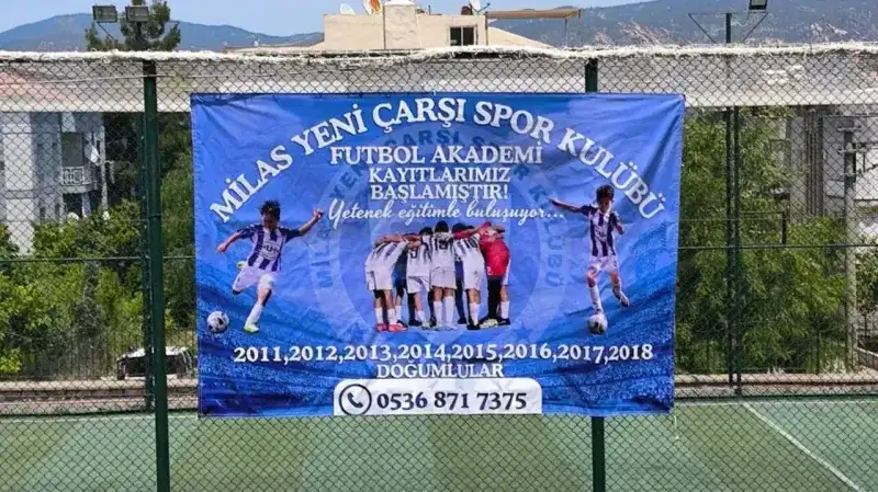 Milas Yeni Çarşı Futbol Akademisi Kayıtları Başladı